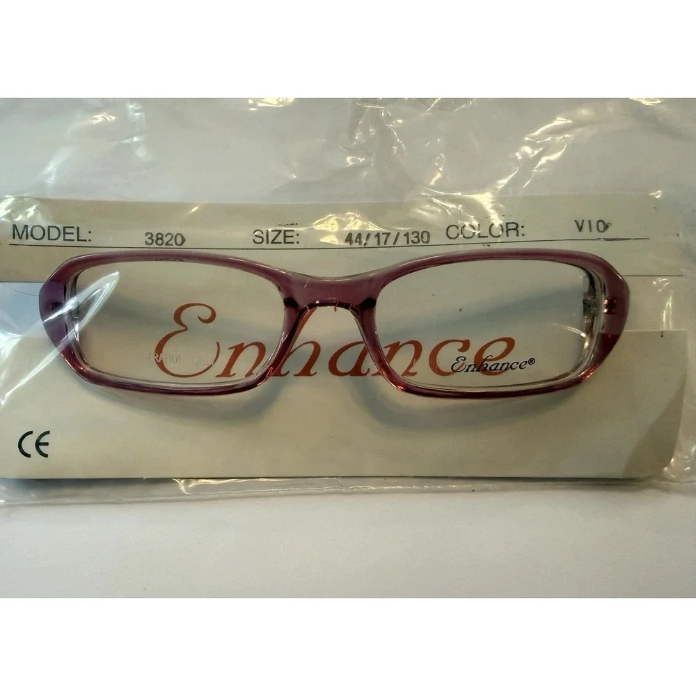 Enhance EN3820 Violet‎ Eyeglasses Frames 44-17-130mm Plastic NEW
